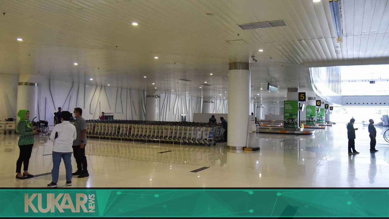 Bandara SAMS Sepinggan Sigap Atasi Luapan Air Akibat Curah Hujan Tinggi