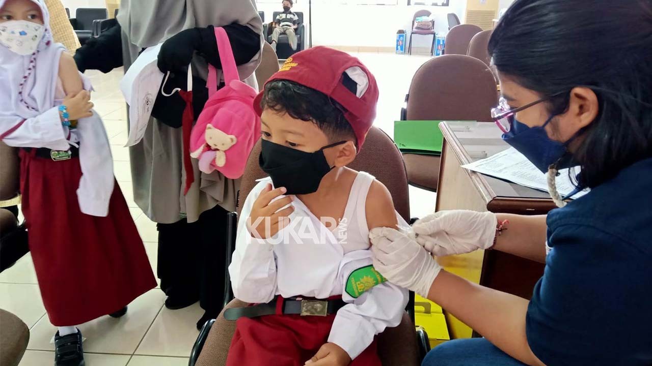 Mulai Vaksinasi Anak 6-11 Tahun, Penunjang PTM di Kukar