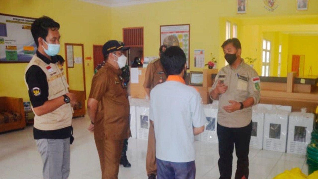 Sunggono Minta Fasilitas Protokol Kesehatan TPS Berfungsi