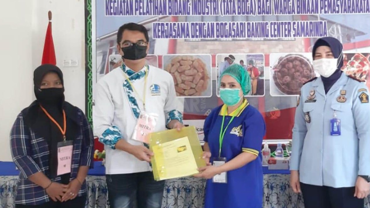20 WBP Lapas Perempuan Akan Terima Pelatihan Tata Boga