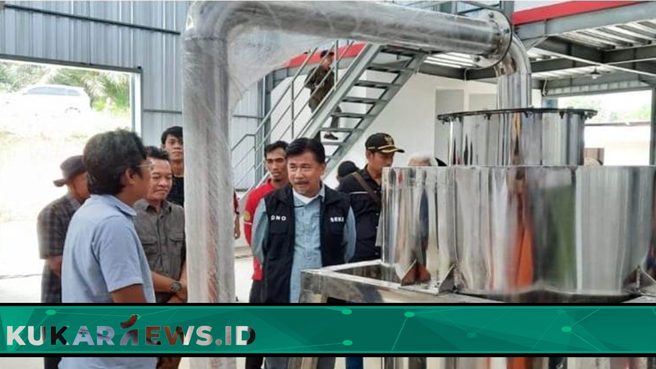 Desa Jonggon Jaya Dapat Bantuan Mesin Produksi Jahe, Pemkab Kukar Siap Bantu Fasilitas Pendukung