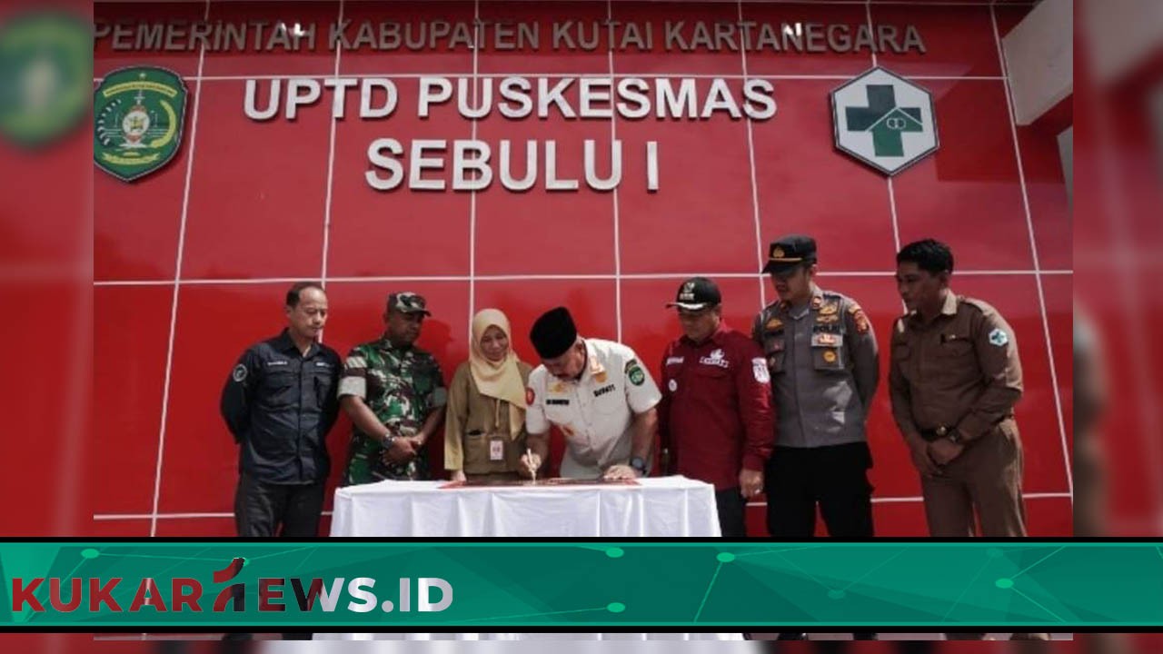 Pemkab Kukar Resmikan Puskesmas di Sebulu