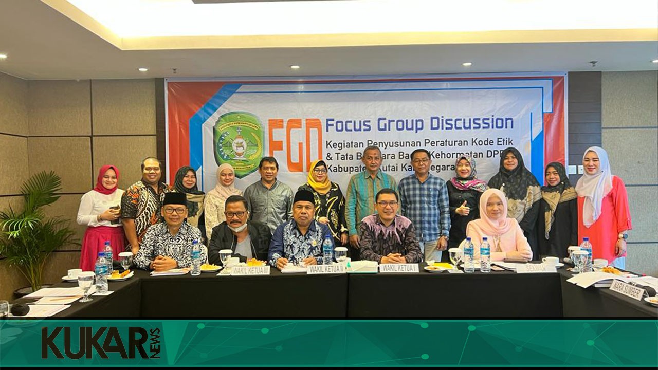 BK DPRD Kukar Gelar Penyusunan Peraturan Kode Etik dan Tata Beracara