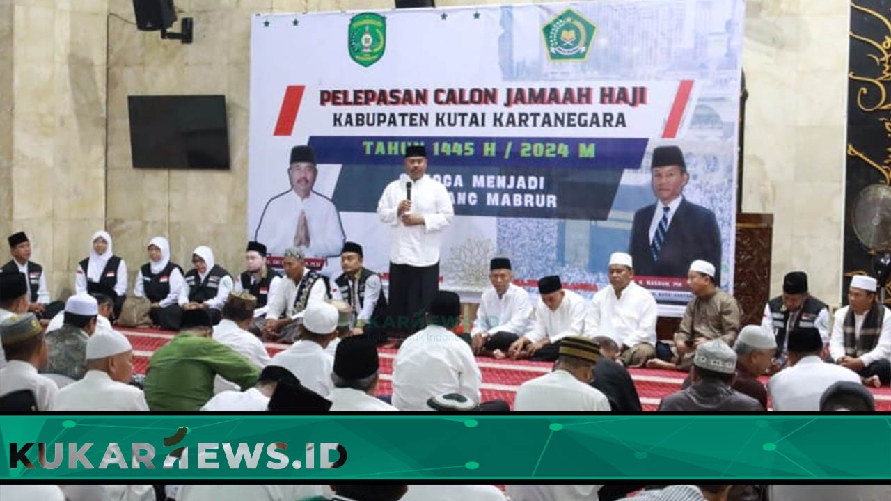 Bupati Edi Damansyah Lepas Jemaah Calon Haji Kukar