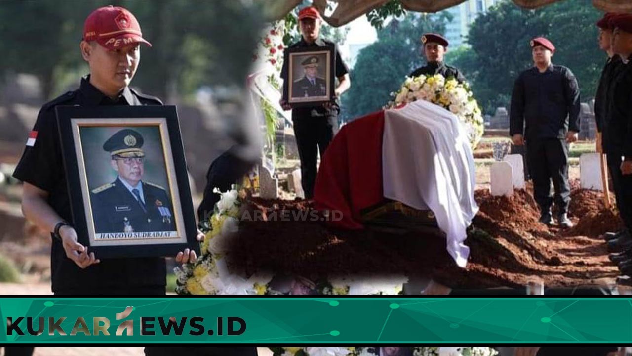Penghormatan Terakhir, Dirjenpas Pimpin Upacara Pemakaman Handoyo Sudradjat