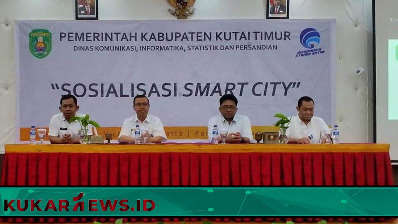 Diskominfo Staper Kutim Menggelar Sosialisasi Smart City
