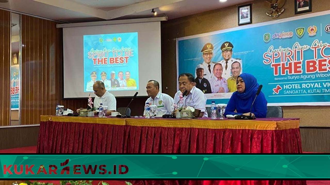 Dispora dan KONI Kutim Gelar Coaching Clinic Olahraga