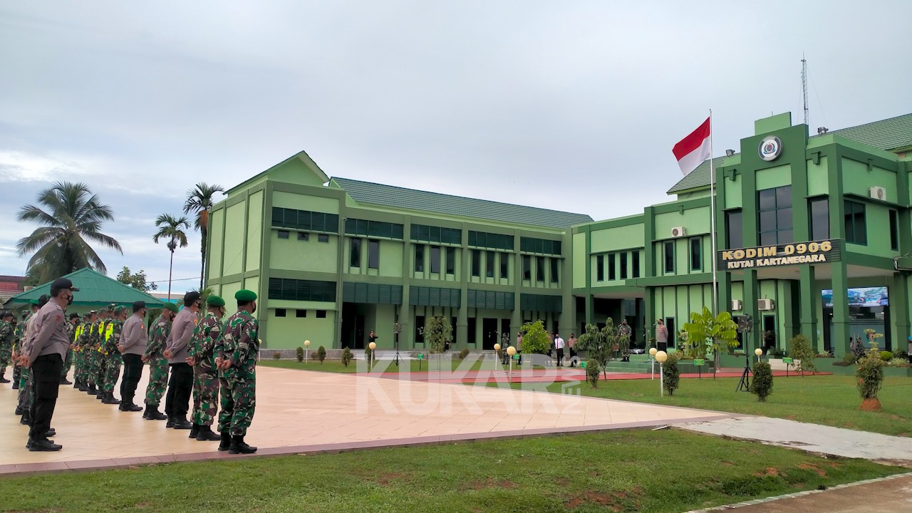 Gelar Apel Gabungan, Tingkatkan Sinergi Perang Melawan Covid-19