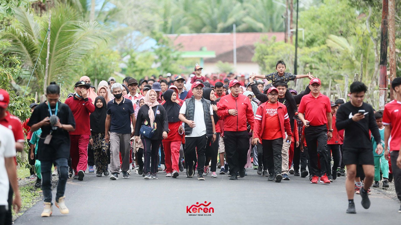 Gelar Jalan Santai di Samboja, 6 Ribu Kupon Ludes