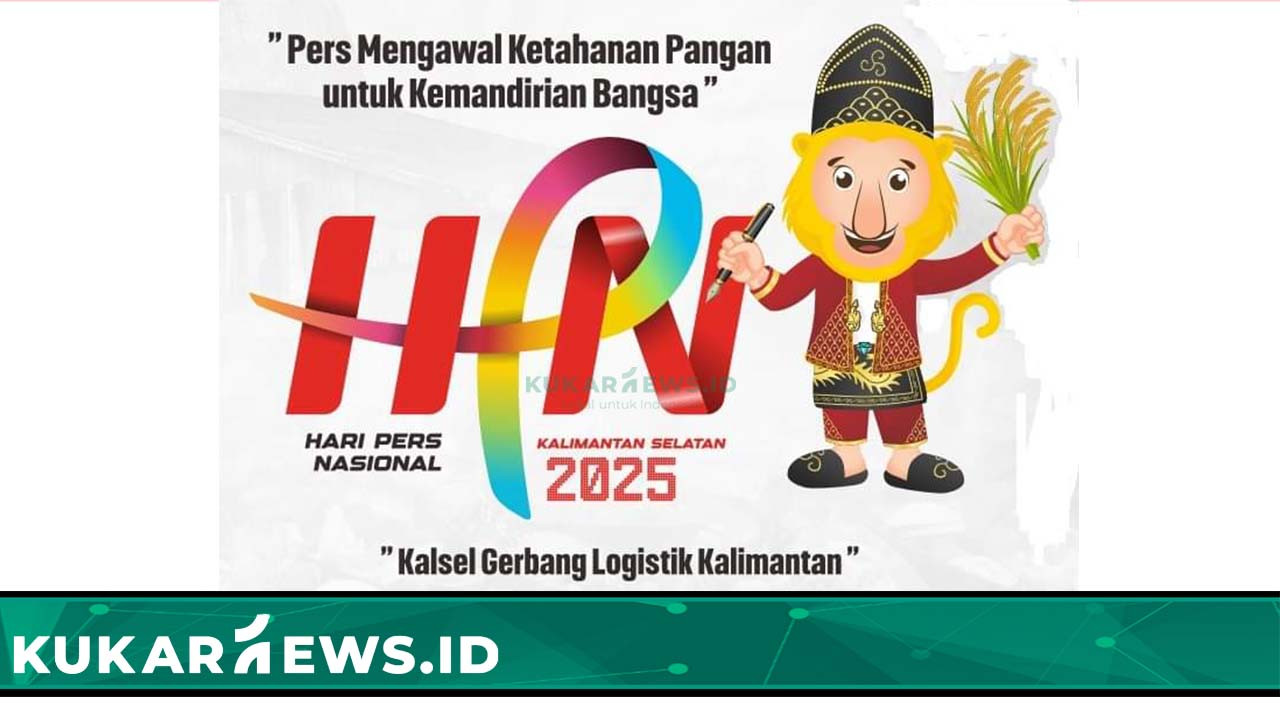 Logo HPN 2025: Bekantan Jadi Ikon, Kalsel Siap Sambut Perhelatan Nasional