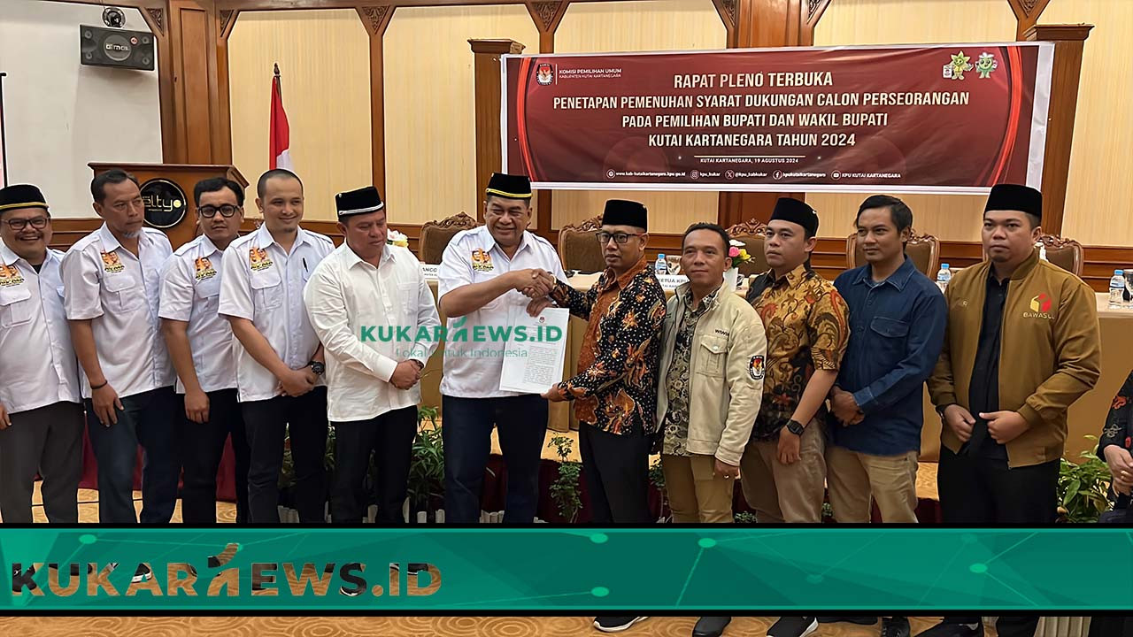 KPU Tetapkan Pasangan Perseorangan AYL-AZA Maju dalam Pilkada Kukar