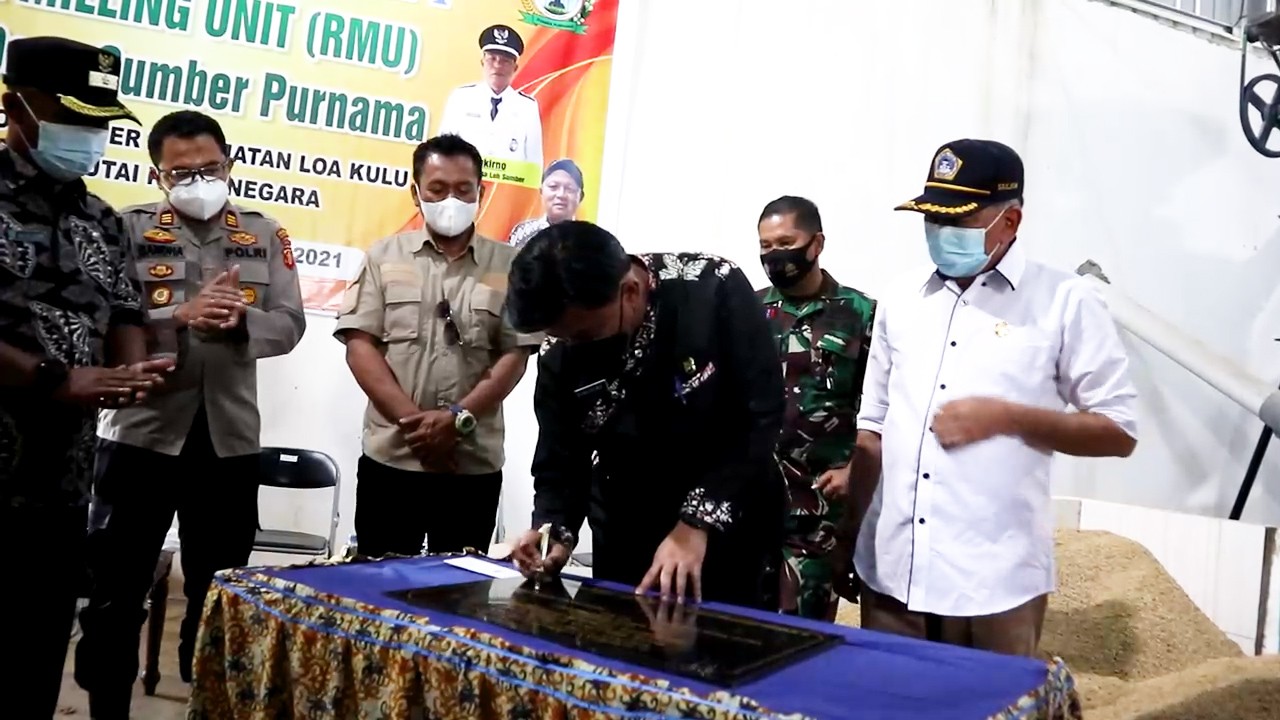 Kukar Bangga Berdirinya RMU Desa Loh Sumber