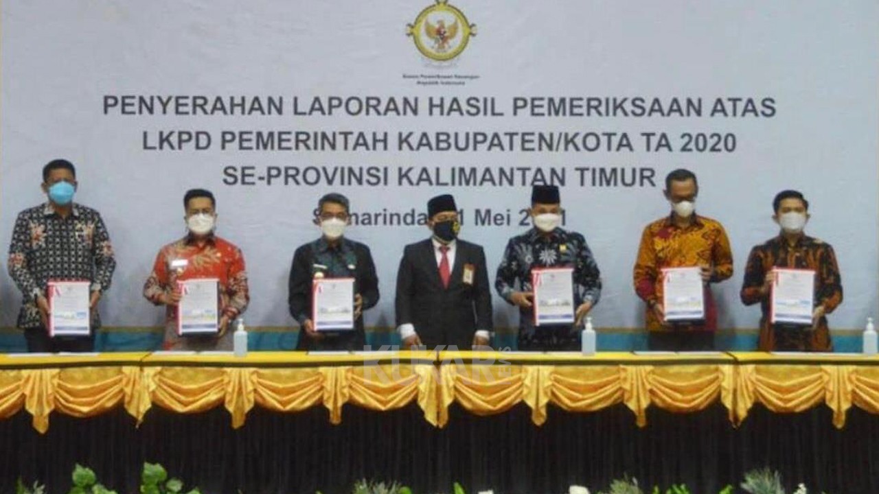 Kutai Kartanegara Kembali Terima WTP Dari BPK