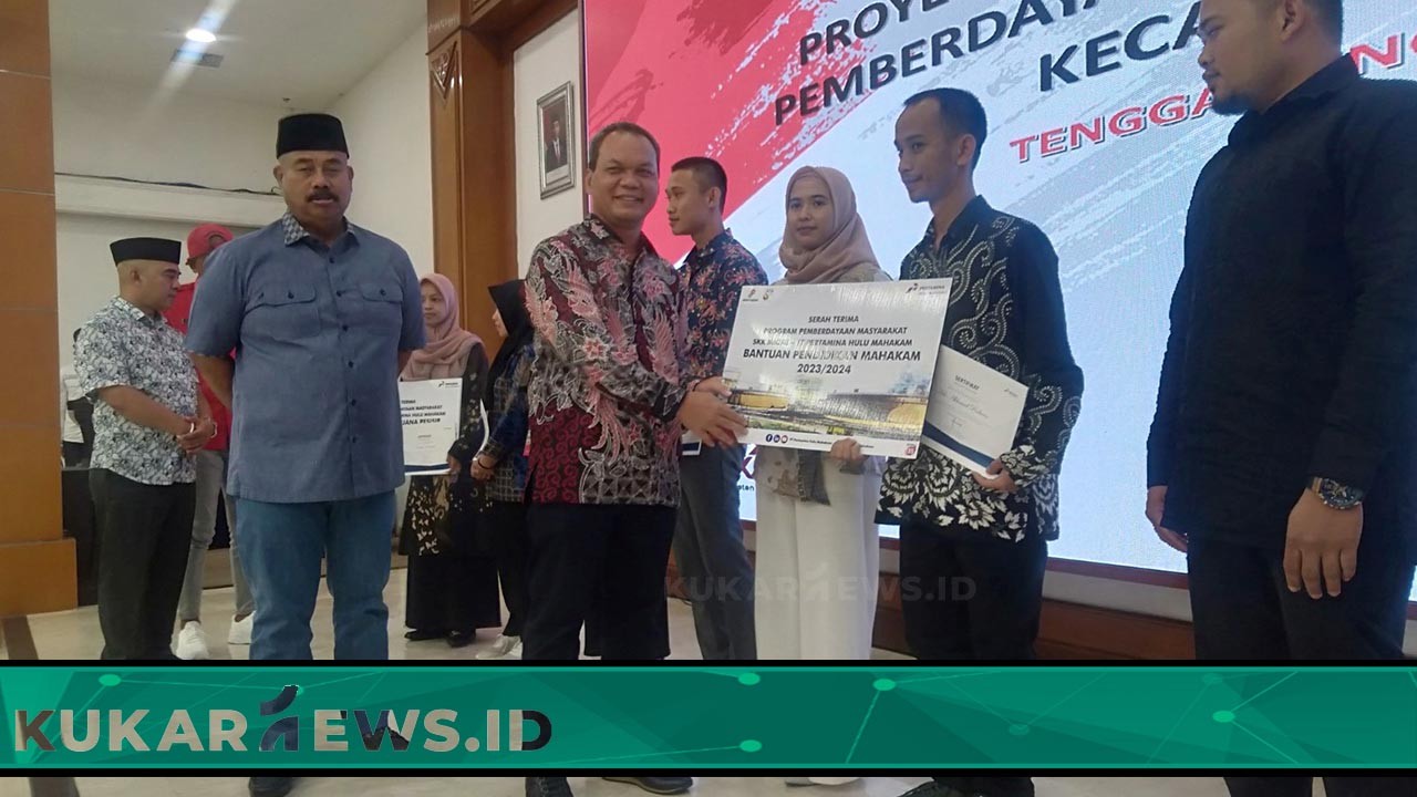 PT Pertamina Hulu Mahakam Beri Bantuan Pendidikan Mahakam dan Beasiswa Sarjana Pesisir