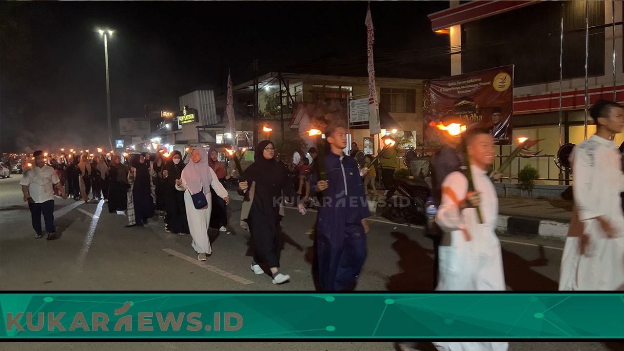 Ratusan Pelajar Kukar Ramaikan Malam Tahun Baru Islam 1 Muharram 1445 Hijriah