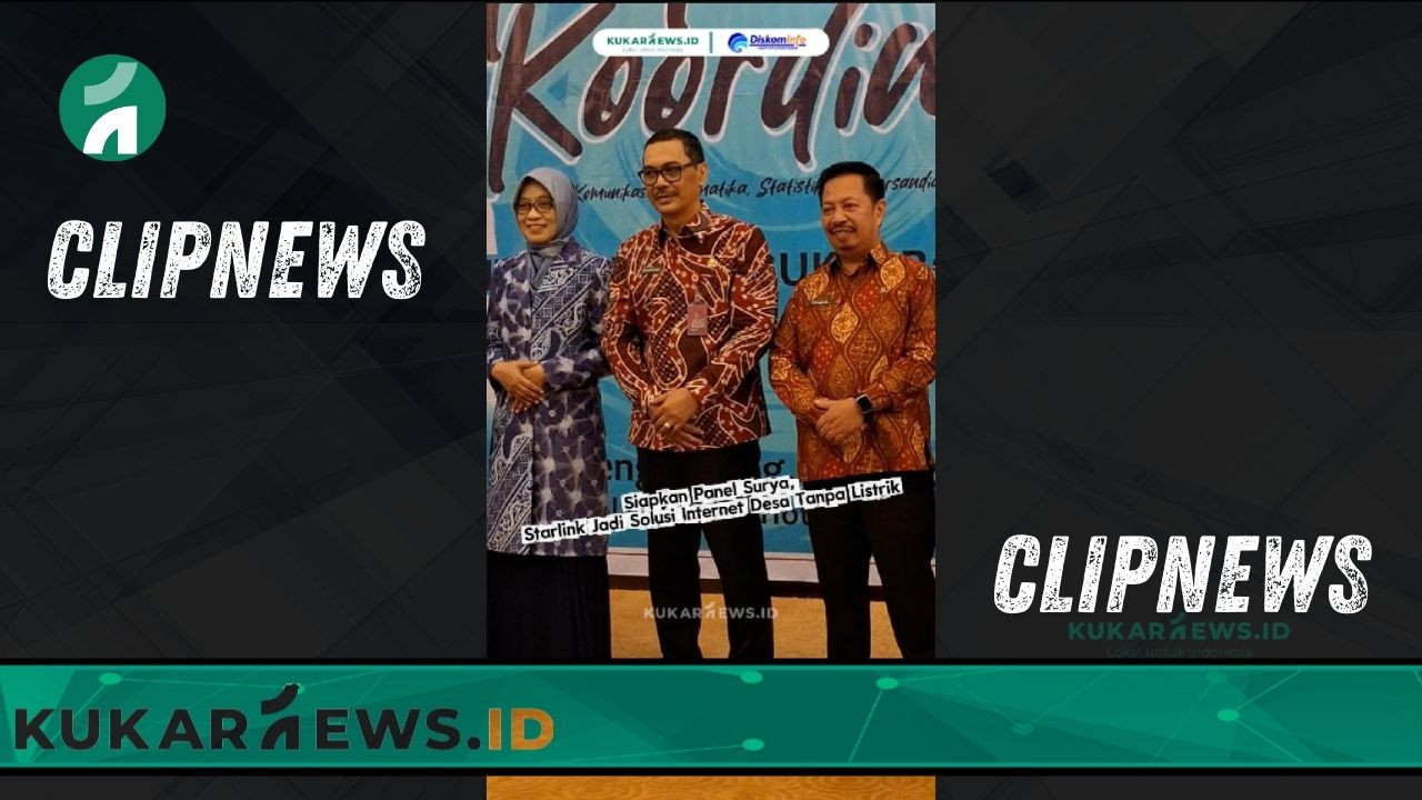 Diskominfo Kaltim Siapkan Panel Surya, Starlink Jadi Solusi Internet Desa Tanpa Listrik - Clipnews