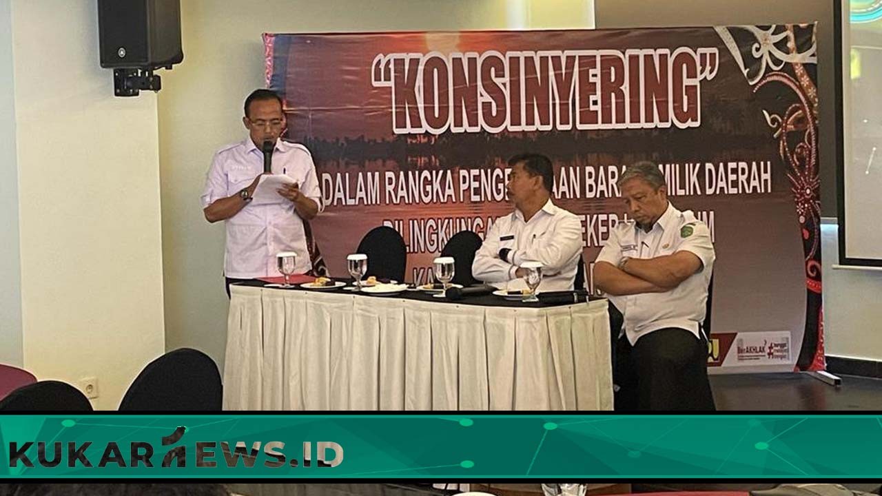 Tata Aset Barang Milik Daerah, Dinas PU Kukar Gelar Konsinyering