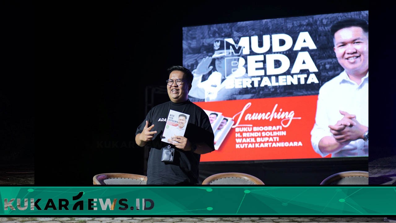 Wabup Kukar Rendi Solihin Luncurkan Biografi Muda, Beda, Bertalenta