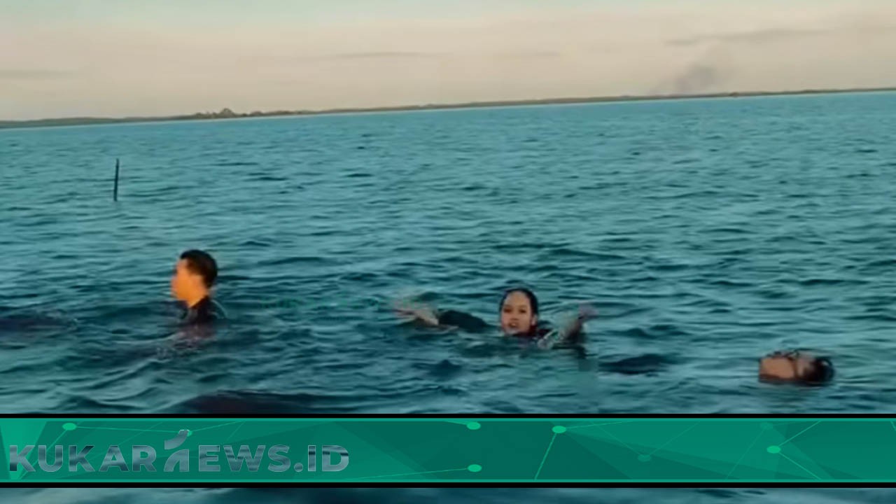 Wisata Danau Semayang Ramai Dipadati Pengunjung