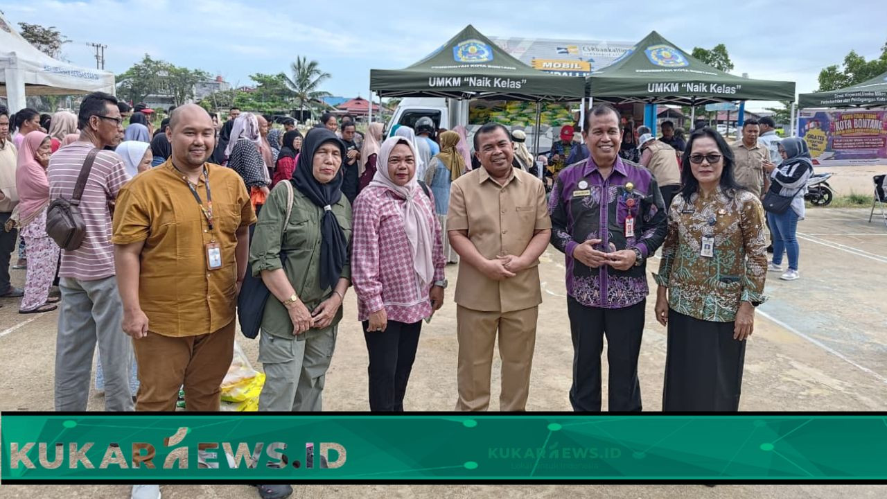 Disperindagkop Kaltim Gelar Operasi Pasar, Warga Berbas Pantai Antusias Sambut Harga Pangan Terjang