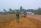 Jalan Usaha Tani TMMD Bantu Petani Dusun Tudungan