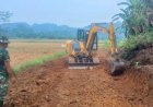 Geliat Sektor Pangan Jembayan Tengah: Pembukaan Jalan Tani TMMD 130 Siap Dorong Kesejahteraan Petani