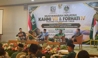 Muswil KAHMI-FORHATI Kaltim Rampung, Tujuh Presidium KAHMI dan Lima Presidium FORHATI Terpilih