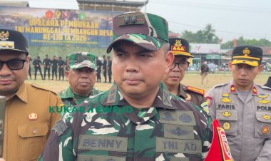Kodim 0906 Kukar Masukkan Edukasi Stunting dalam Program TMMD ke 130