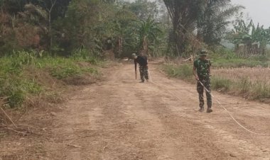Progres TMMD 130 Jembayan Tengah: Pengukuran JUT Segmen 1 Selesai Dilakukan