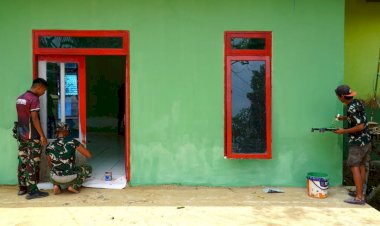 Satgas TMMD 130 Bikin Warga Tudungan Nyaman Beribadah, Langgar Al-Hikmah Mulai Direhab