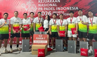 Padel Putra Kaltim Rebut Gelar Juara Kejurnas 2026, Taklukkan Jogjakarta 2-1