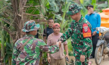 TMMD Kukar Hadirkan Sumur Bor  Ramah Lingkungan