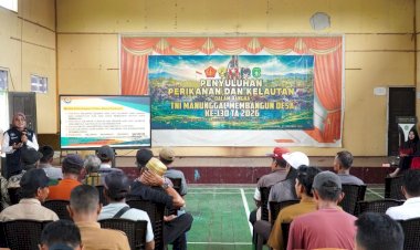Genjot Sasaran Nonfisik TMMD 130, Kodim Kukar Gandeng DKP Beri Penyuluhan Perikanan di Jembayan Tengah