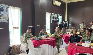 Puji Sinergi TNI dan Pemkab Kukar, Tim Wasev Sterad Minta Program TMMD 130 Ditingkatkan