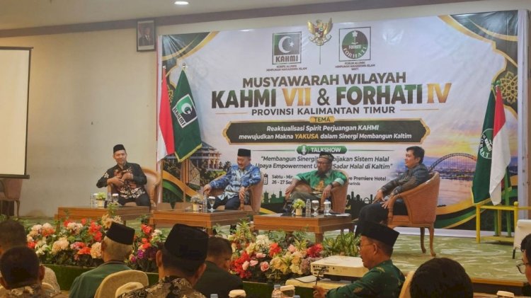 Muswil KAHMI-FORHATI Kaltim Rampung, Tujuh Presidium KAHMI dan Lima Presidium FORHATI Terpilih