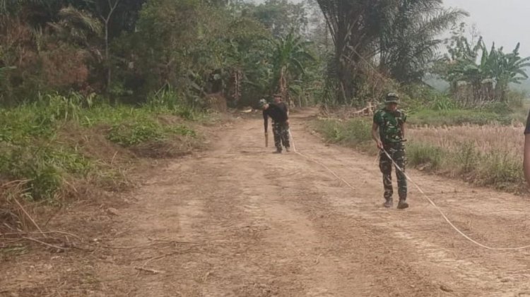 Progres TMMD 130 Jembayan Tengah: Pengukuran JUT Segmen 1 Selesai Dilakukan