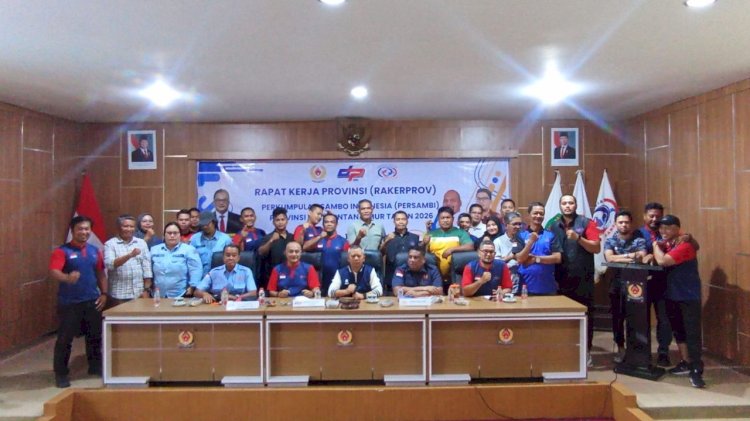 Gelar Rakerprov, PERSAMBI Kaltim Matangkan Persiapan Jelang Porprov VIII