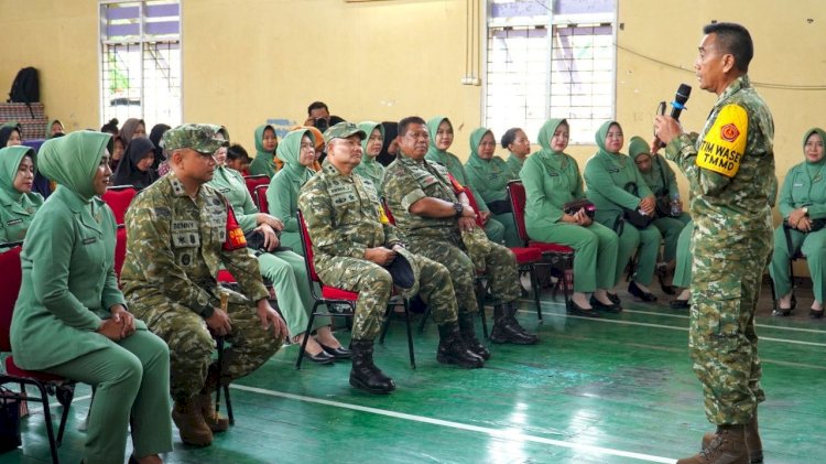 Apresiasi Dedikasi Nakes di TMMD 130, Tim Wasev Sterad Dorong Peningkatan Kualitas SDM Desa