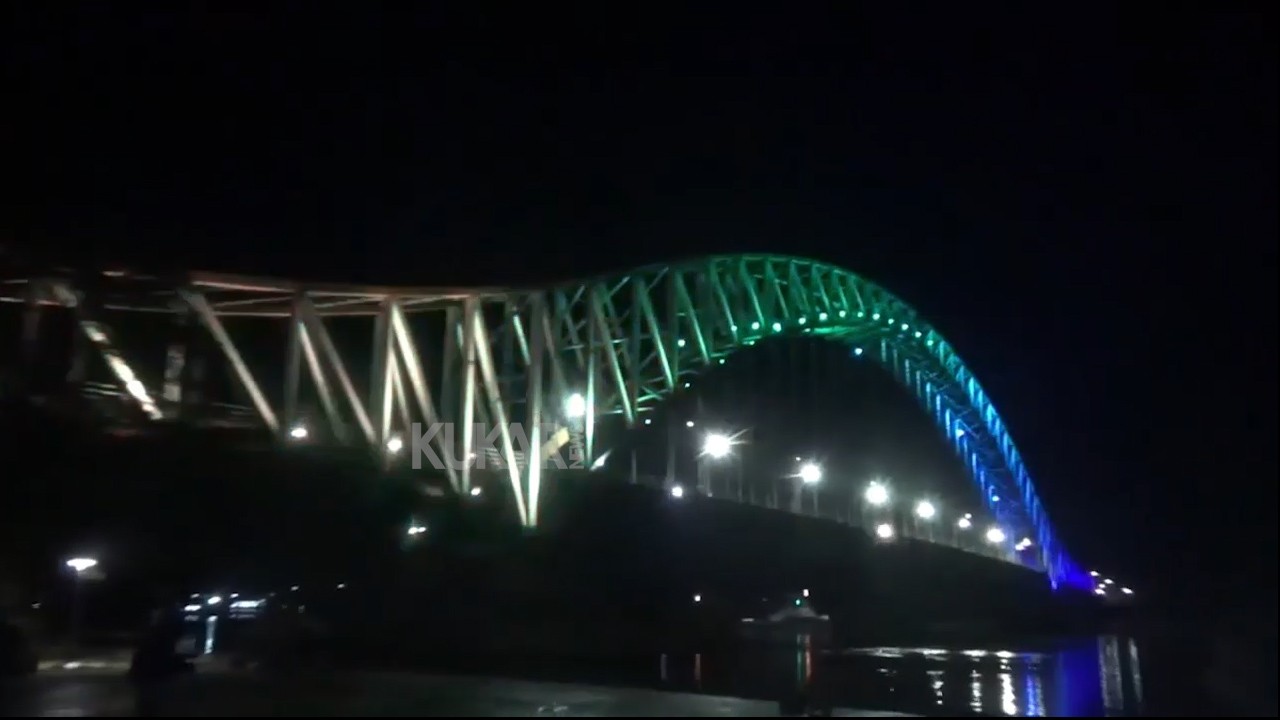 Cegah Kerumunan Setiap Akhir Pekan Lampu Jembatan Dipadamkan