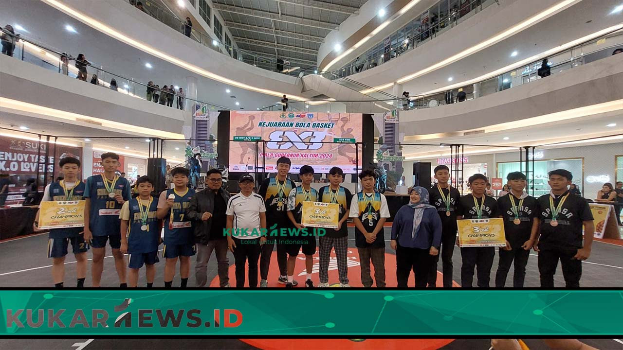 Osnbc Balikpapan Juarai Basket 3x3 Piala Gubernur Kaltim,Dispora Kaltim: Bukti Potensi Atlet Muda