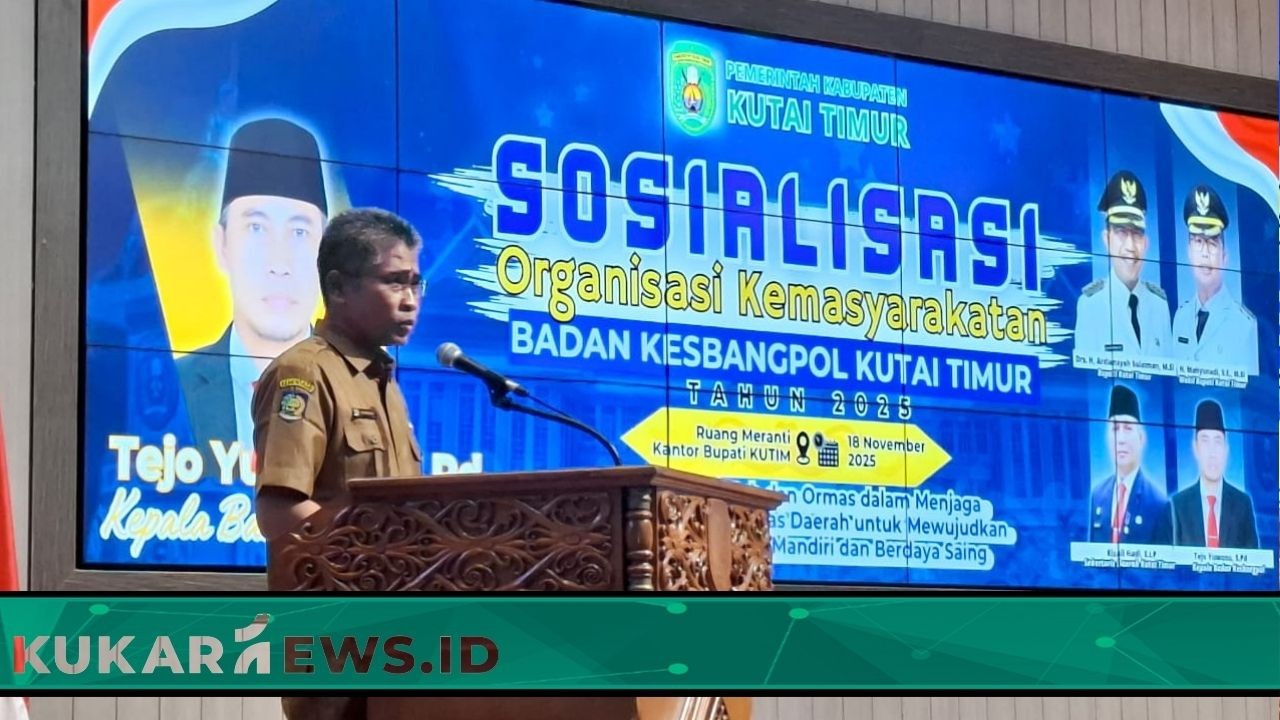 Kaban Kesbangpol Kutim Soroti Banyaknya Ormas Belum Berlegalitas, Ini Kata Tejo