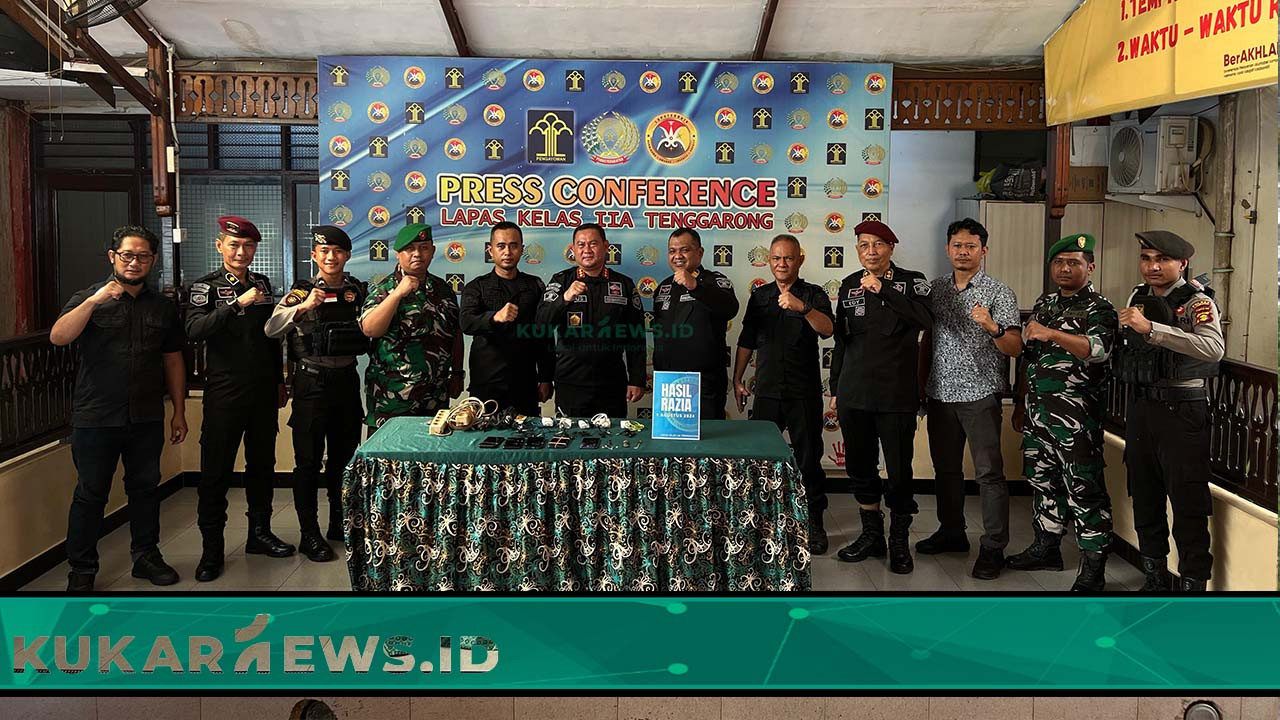 Lapas Tenggarong Gelar Razia Gabungan dan Penguatan Internal