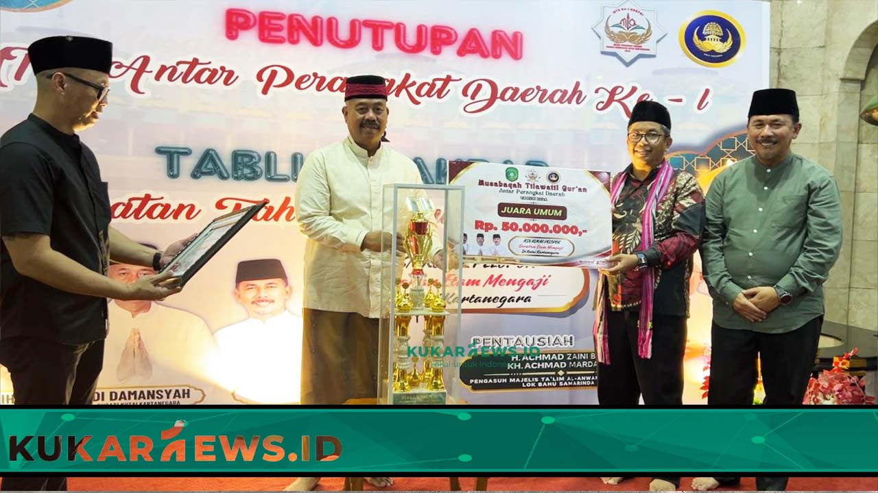 Tutup MTQ Tingkat OPD, Bupati Kukar Minta ASN Menjadi Pelopor GEMA di Kukar