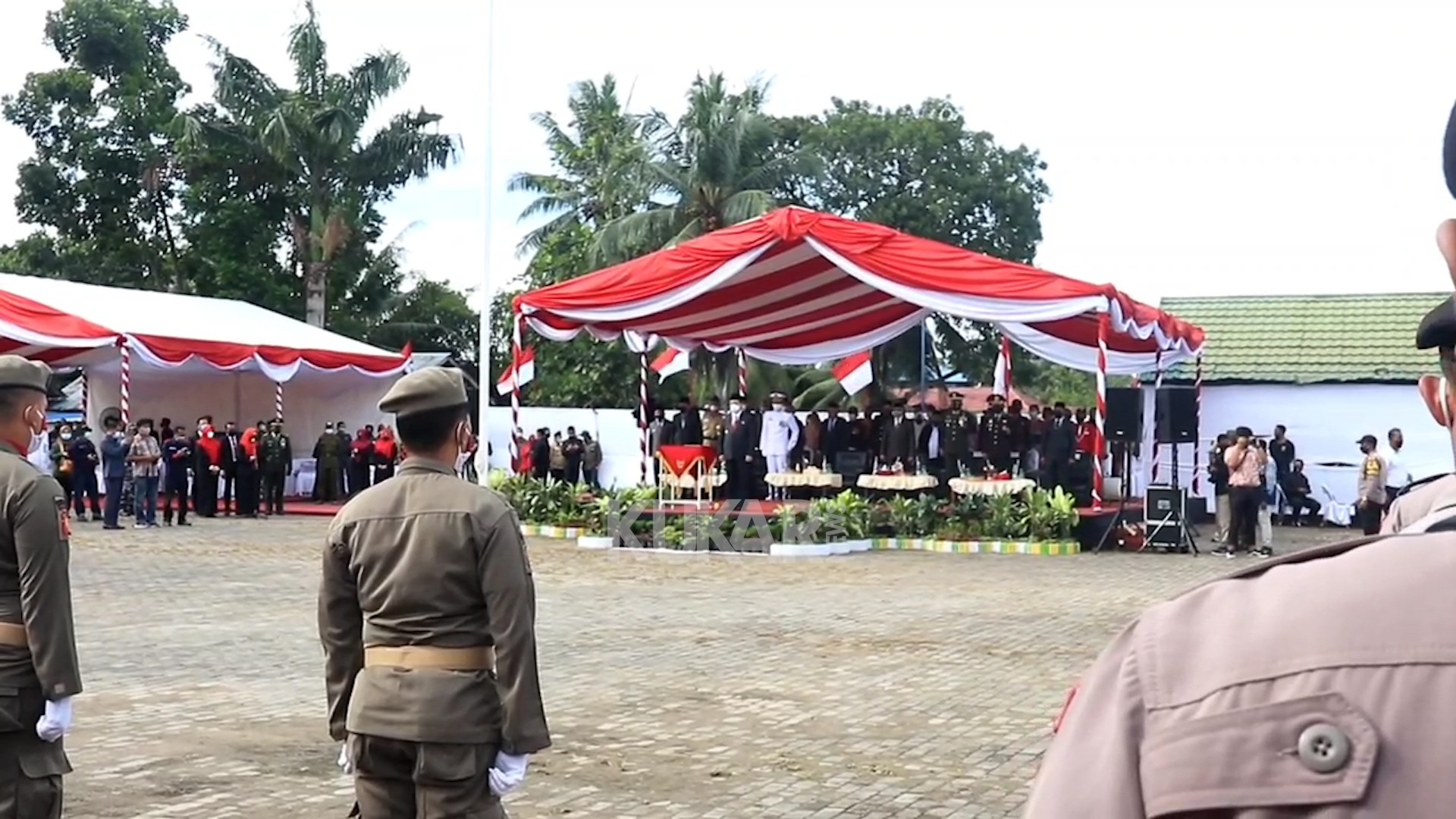 Peringatan Peristiwa Merah Putih Ke 74 Sanga - Sanga