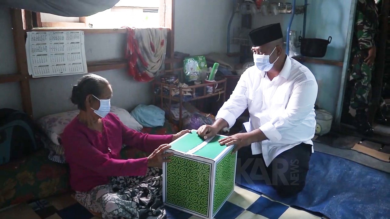 Bupati Kukar Apresiasi PGRI dan UPT Disdik Sanga Sanga Bantu Masyarakat Terdampak