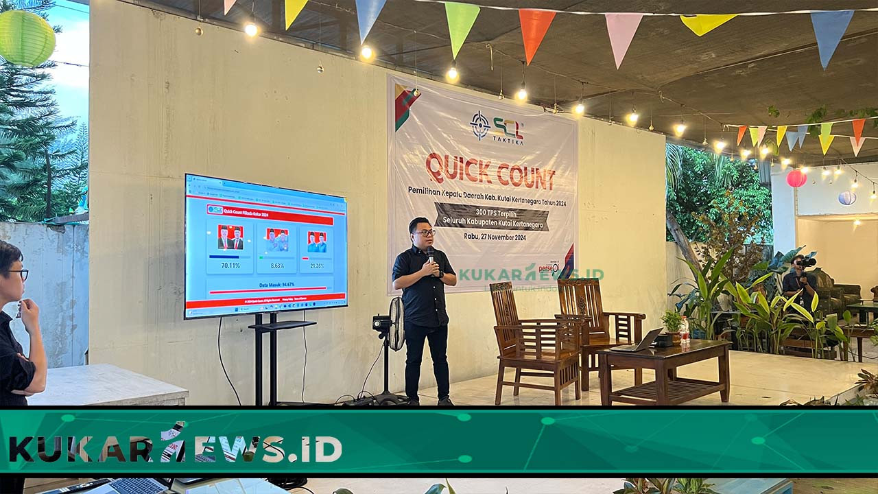 Pasangan Edi Rendi Raih 70,11 % Versi Quick Count SCL Taktika