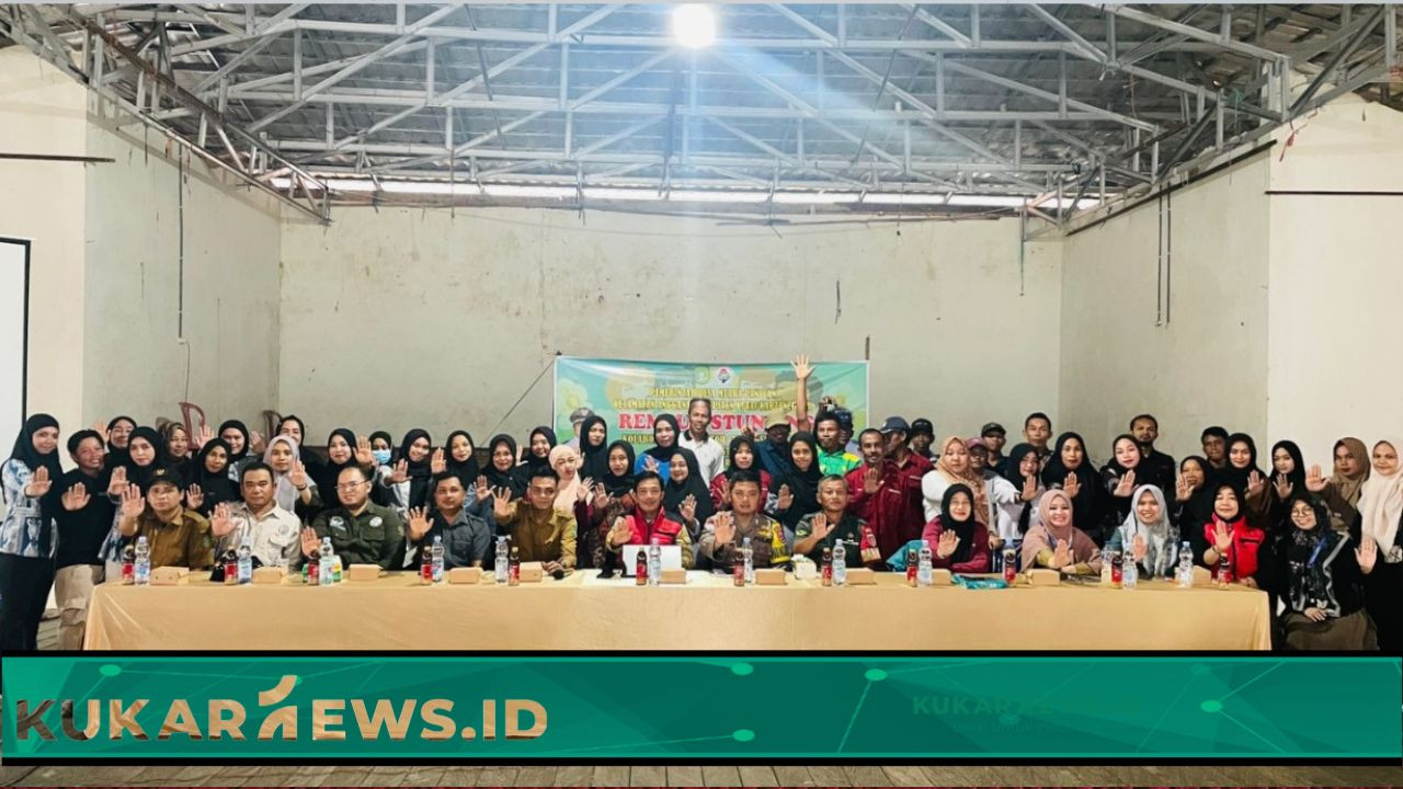 Desa Muara Pantuan Gelar Rembug Stunting: Kolaborasi Multisektor Demi Generasi Emas
