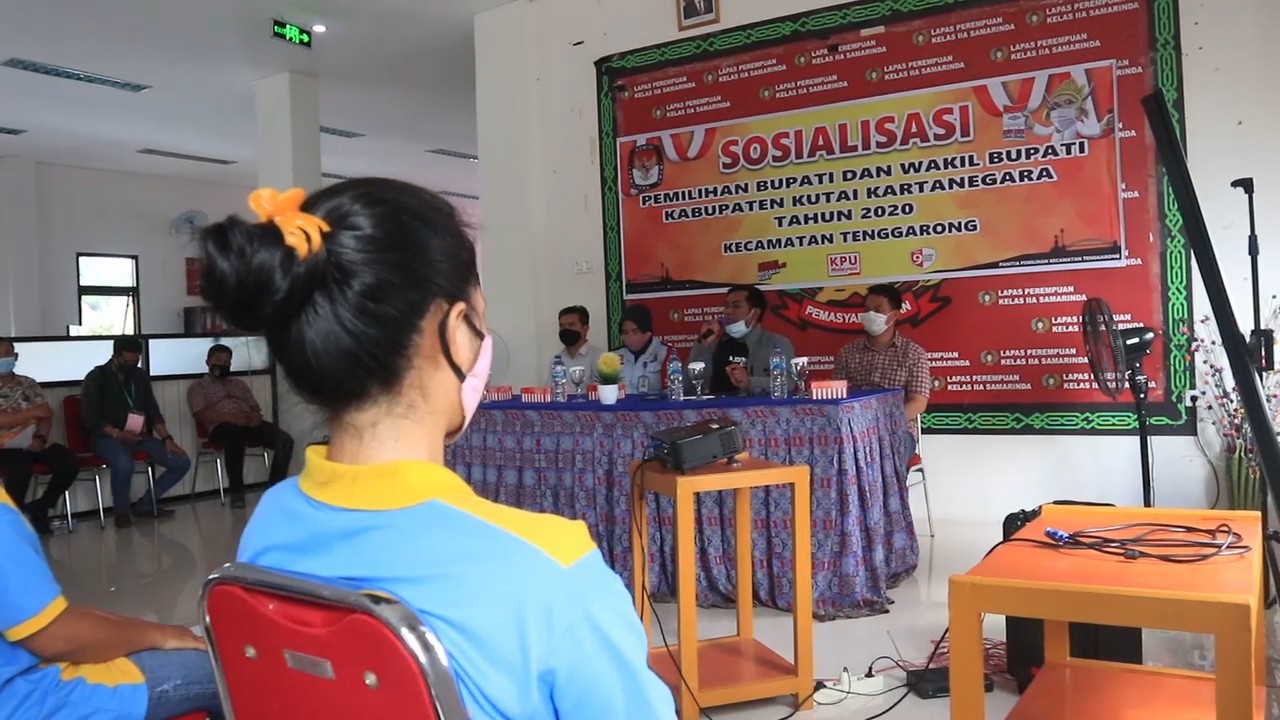 Sosialisasi Pilkada Kukar Kepada Warga Binaan